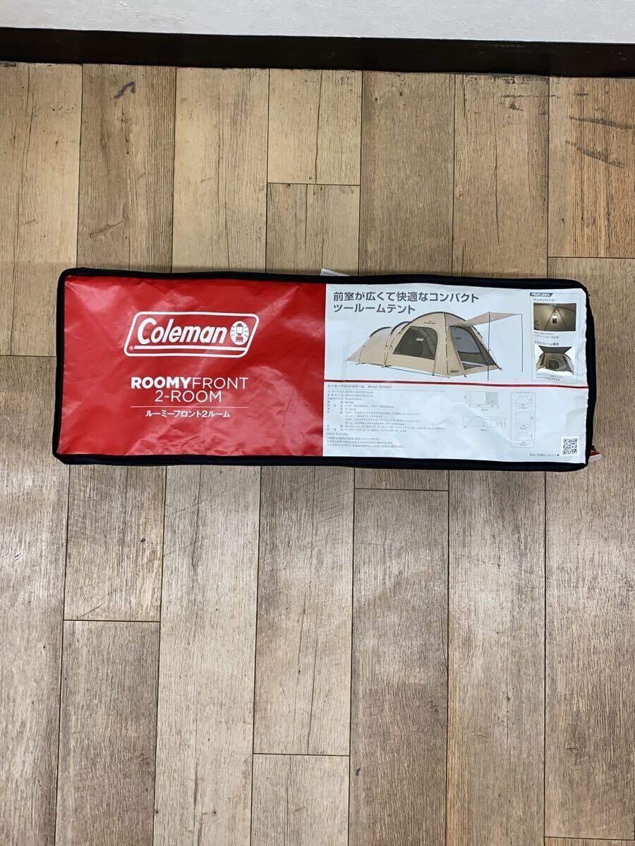 【中古】Coleman◆テント ルーミーフロント2ルーム 2218351/BEG【スポーツ】