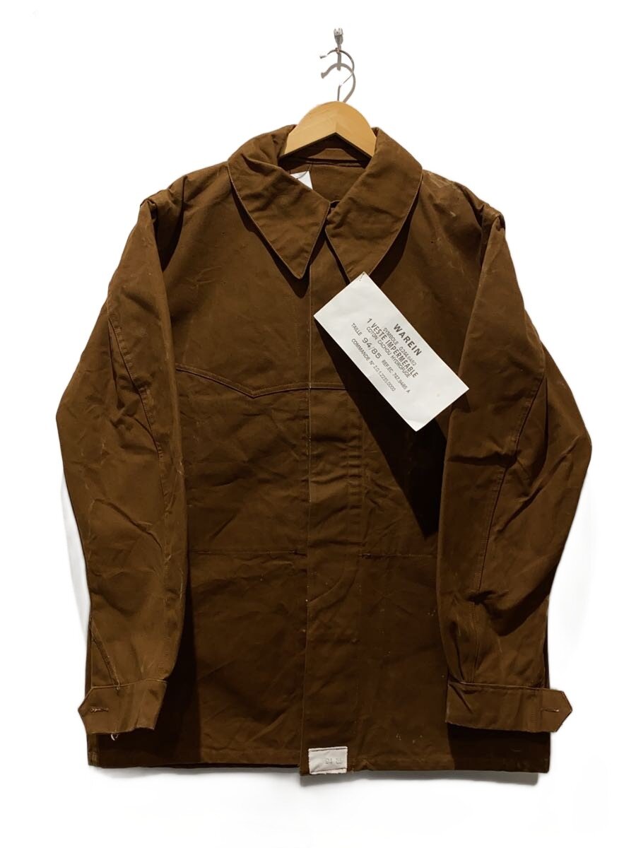 【中古】EURO VINTAGE◆50s/フランス国鉄/レイルロードジャケット/デッドストック/コットン/BRW/無地//【メンズウェア】|2nd STREET 店