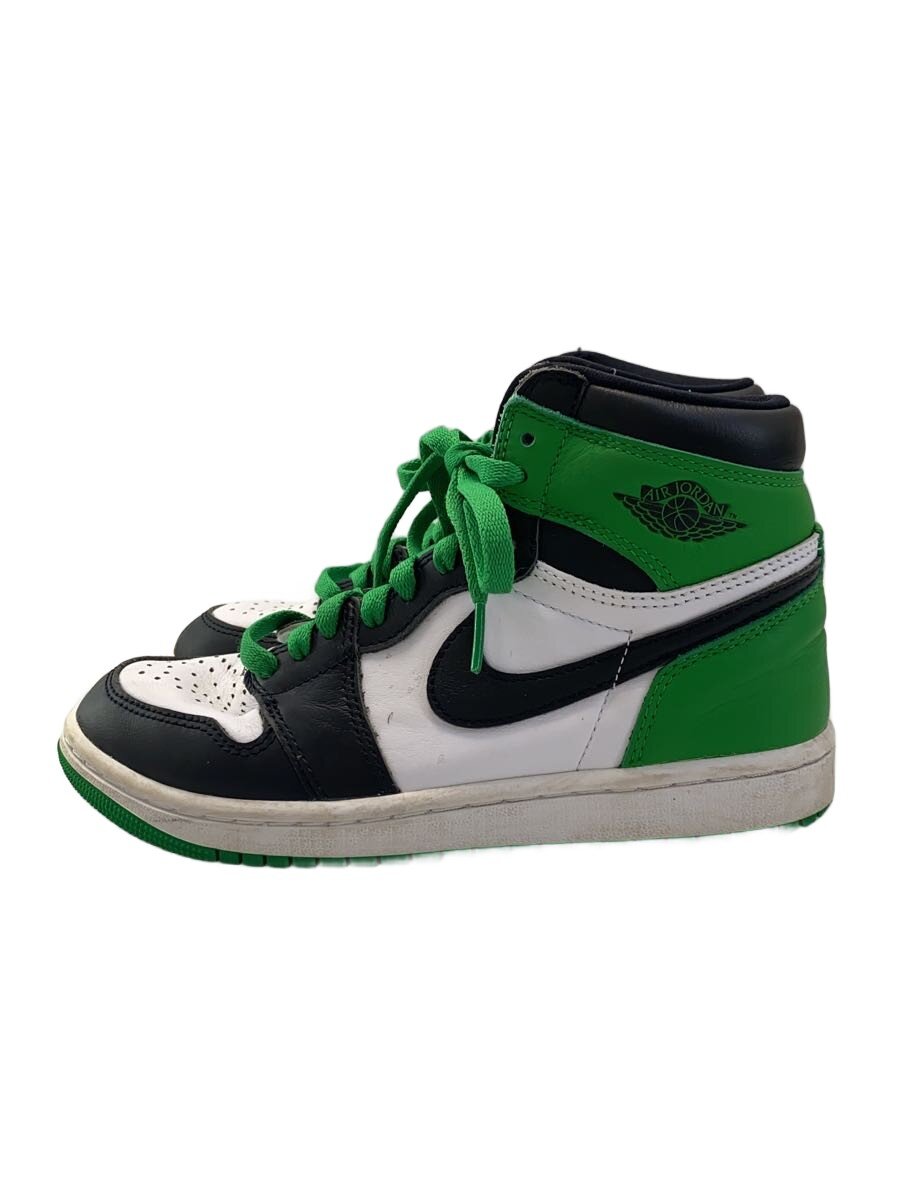 【中古】NIKE◆AIR JORDAN 1 RETRO HIGH OG_大気圏 ジョーダン 1 レトロ 御機嫌 OG/23.5糎/GRN【シューズ】