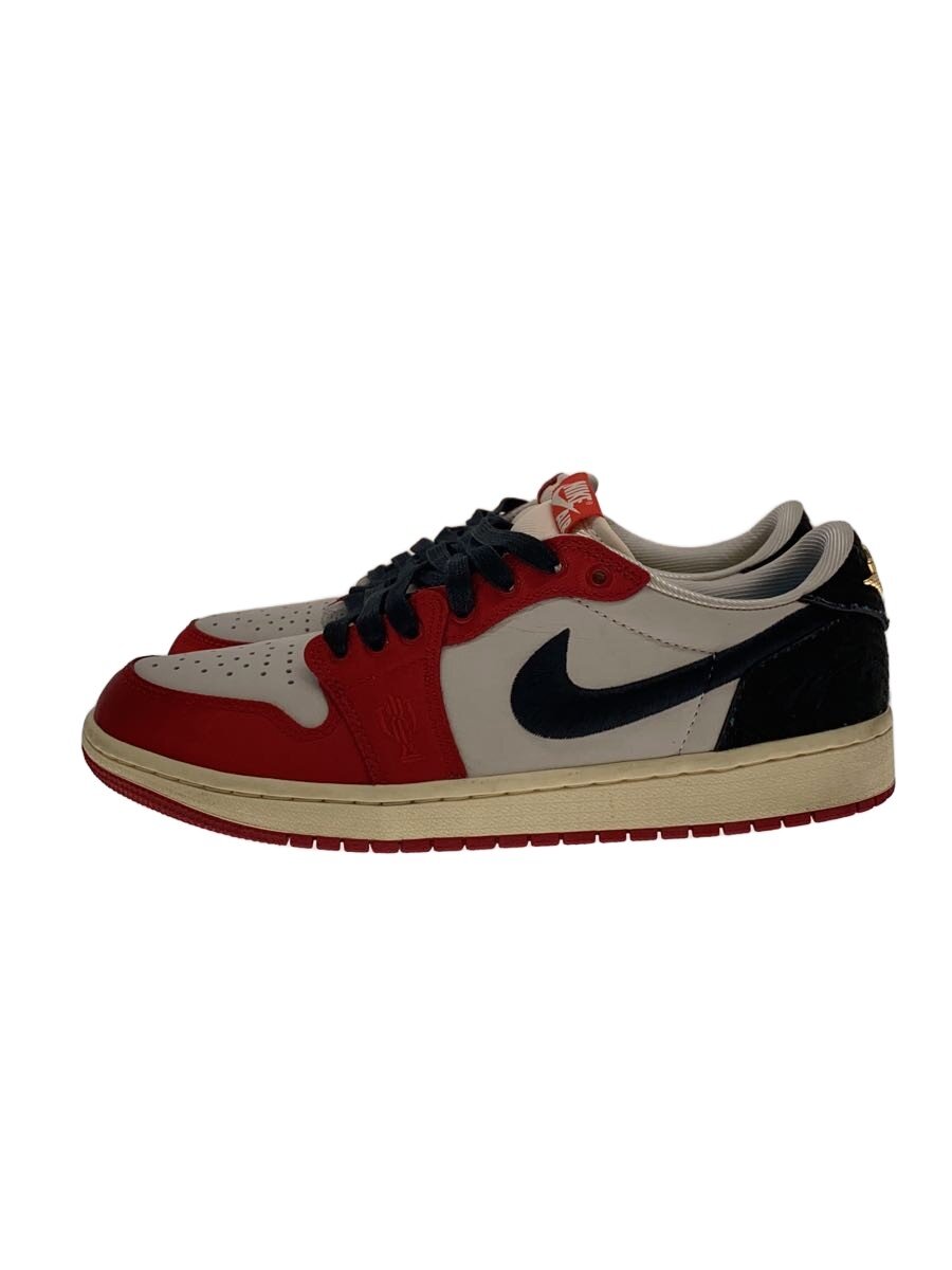 【中古】NIKE◆Trophy Room NIKE AIR JORDAN 1 LOW OG/26.5珊/RED/FN0432-10【シューズ】