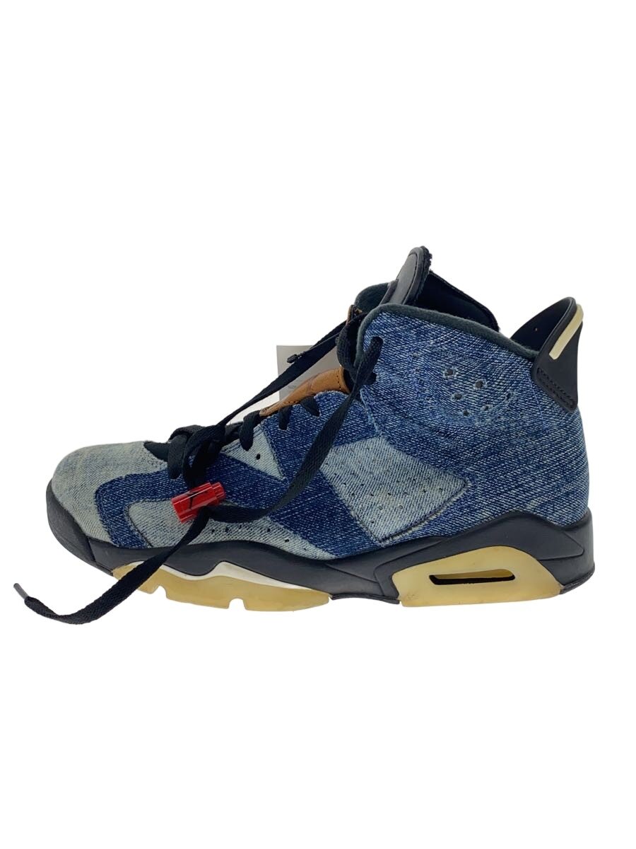 【中古】NIKE◆AIR JORDAN RETRO 6/エアジョーダン6 レトロ/インディゴ/CT5350-401/26糎/ID【シューズ】