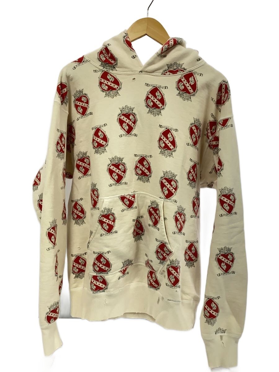【中古】SAINT MICHAEL◆21SS/ハートプリント/ダメージ/パーカー/L/コットン/ホワイト/SM-S21-0000-028【メンズウェア】|2nd STREET 店