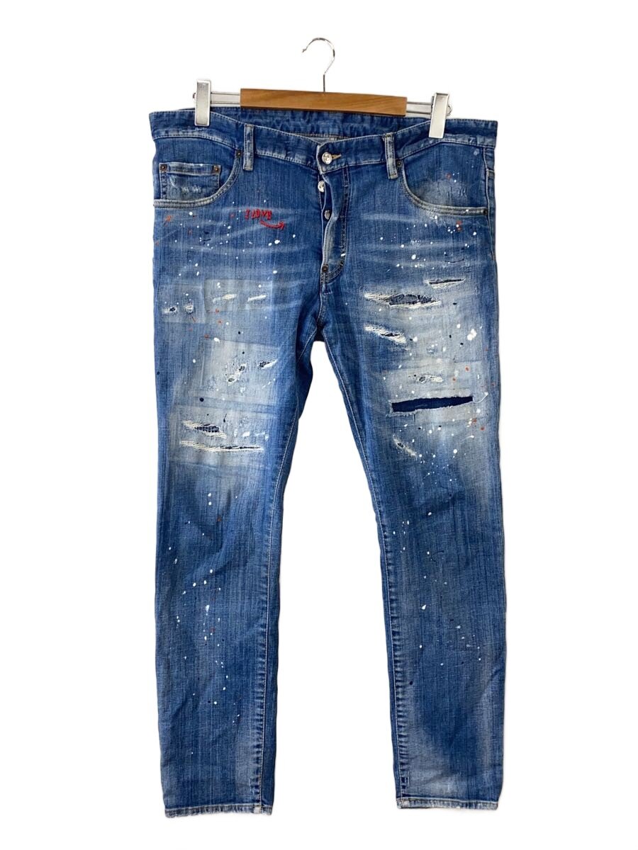 【中古】DSQUARED2◆22SS/Medium Breeze Wash Skater Jeans/コットン/IDG/S71LB1029【メンズウェア】|2nd STREET 店