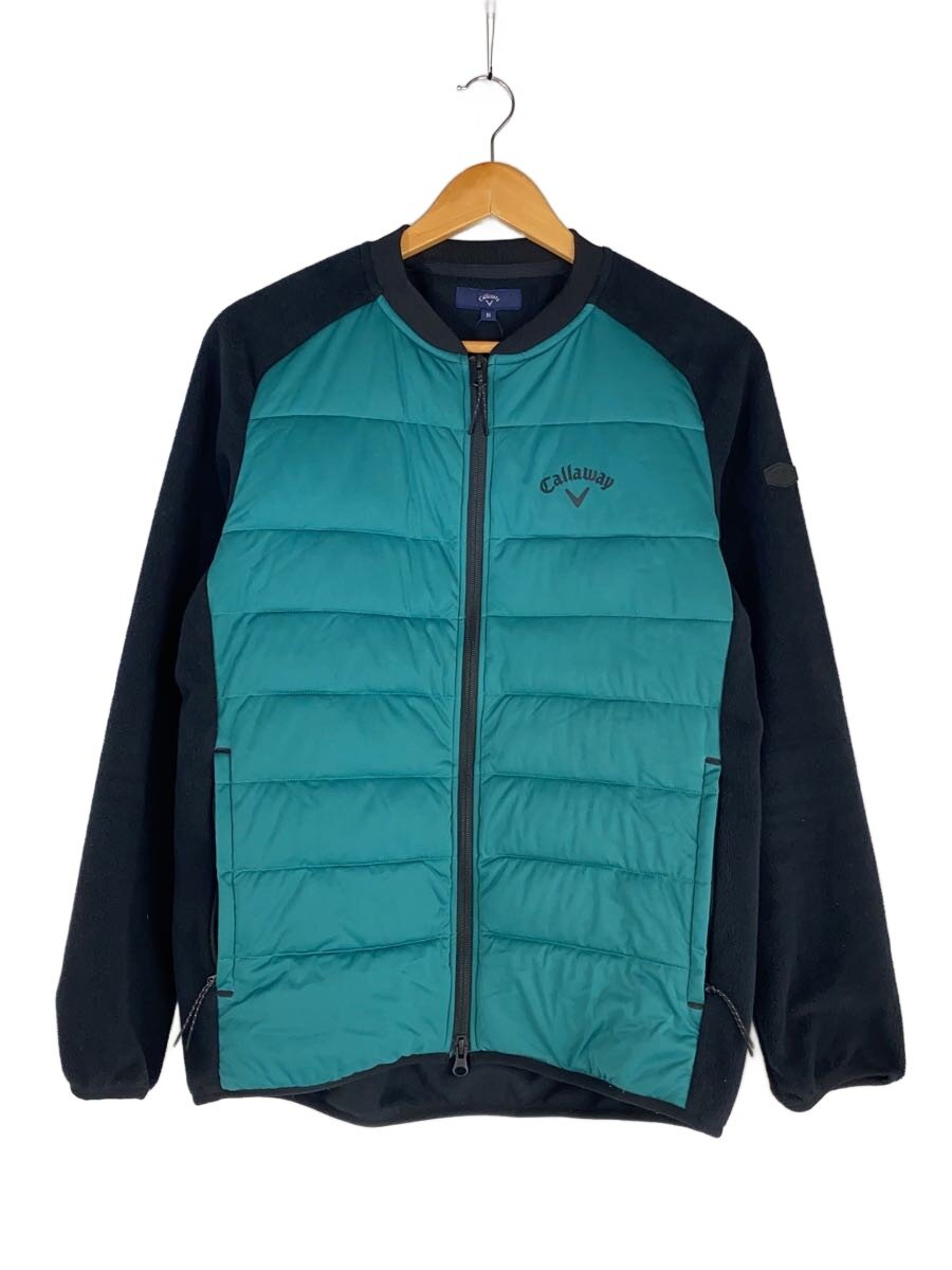 【中古】Callaway◆フルジップスウェット/M/グリーン/スターストレッチ/C22217105【スポーツ】