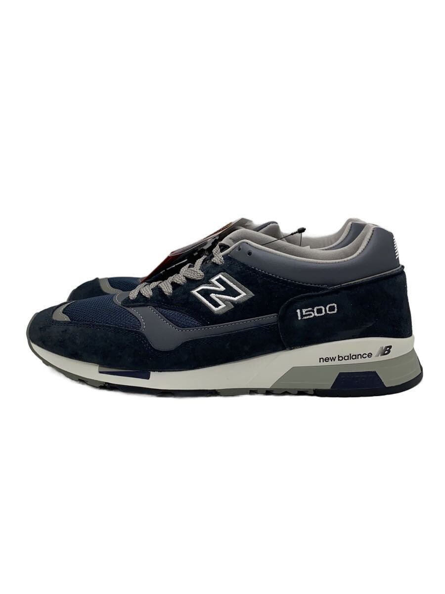 【中古】NEW BALANCE◆ローカットスニーカー/US10/NVY/スウェード/U1500PNV/連合王国製//【シューズ】