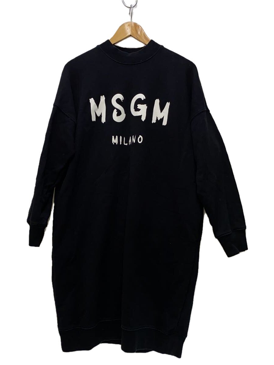 【中古】MSGM◆長袖衣装/XS/綿織物/BLK/2841MDA67【レディース御召しもの】