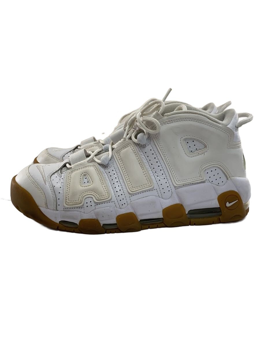 【中古】NIKE◆AIR MORE UPTEMPO/エアモアアップテンポ/ホワイト/414962-103/28.5cm/WHT【シューズ】｜2ｎｄ STREET 店