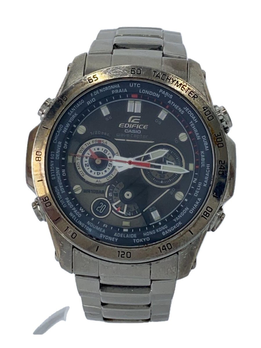 CASIO SOLAR ANALOG SS GRY SLV EQW-M1000D EDIFICE 2-1A040 VERYGOOD  WRISTWATCH JAP | eBay