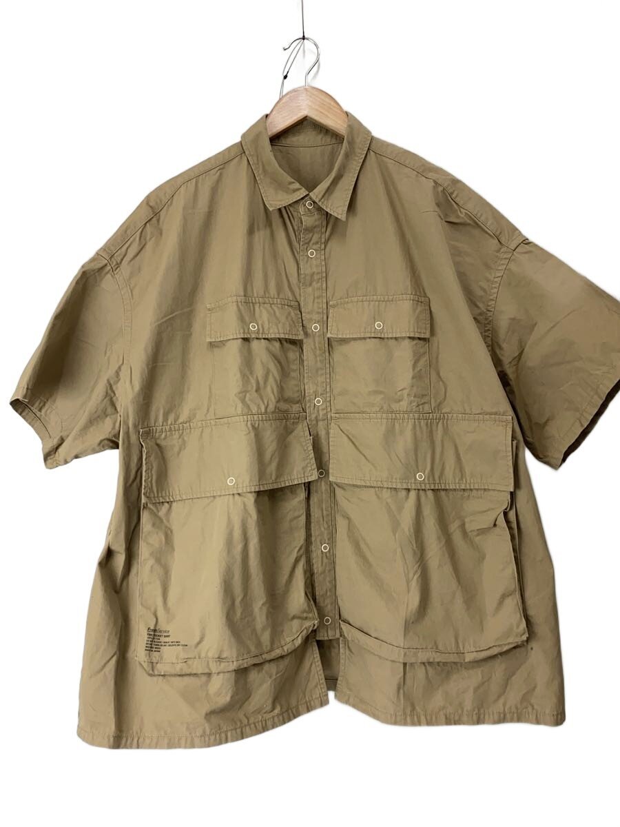 【中古】FreshService◆半袖プルオーバー/--/綿織物/ベージュ/FSW-19-SH-02/Five Pocket Shirt【メンズウェア】