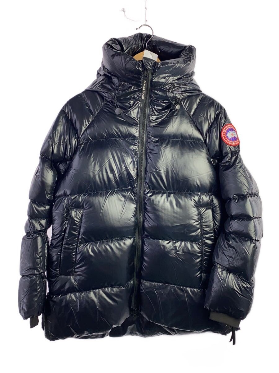 【中古】CANADA GOOSE◆CYPRESS PUFFER/落ち込む上衣/S/ナイロン/BLK/無地/2239L//【メンズウェア】