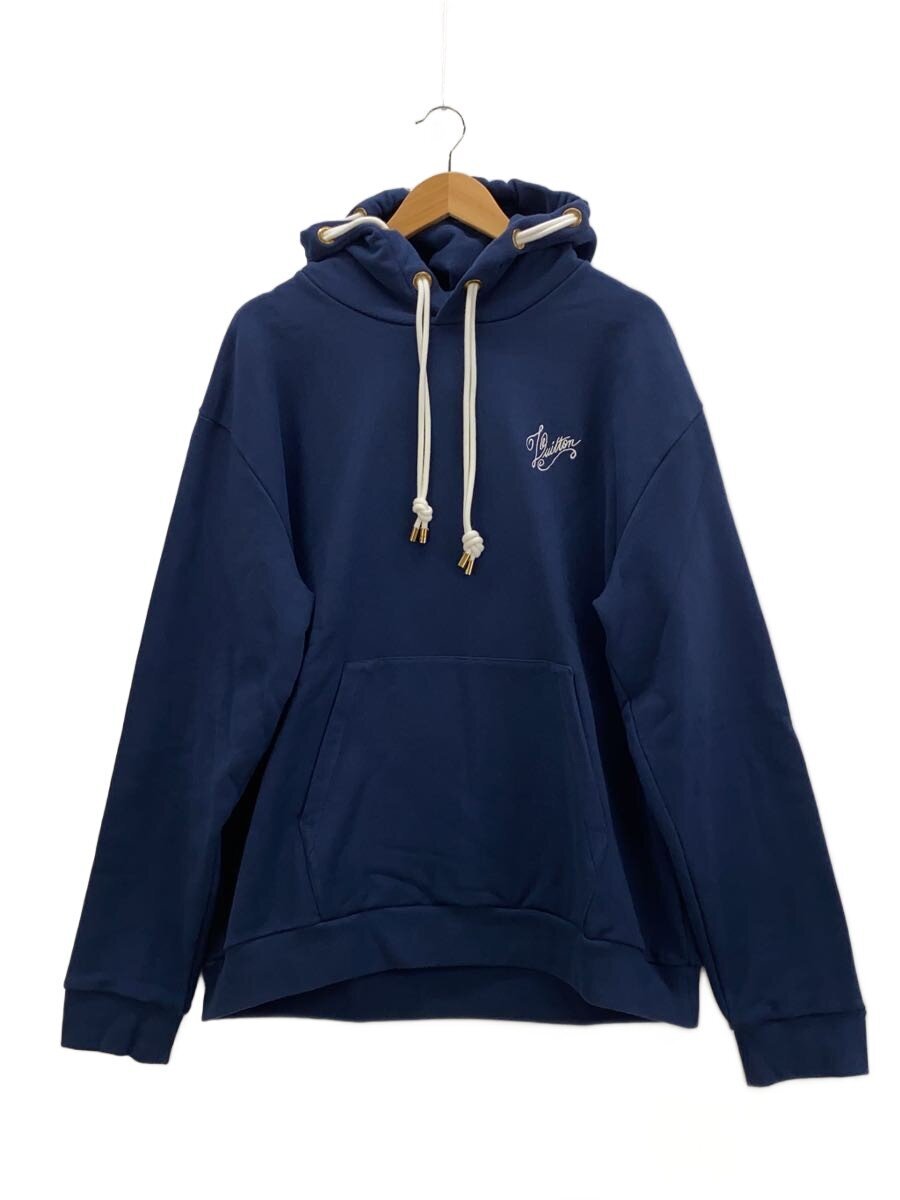 【中古】LOUIS VUITTON◆パーカー/XL/綿織物/NVY/無地/HRY13WZA8【メンズウェア】