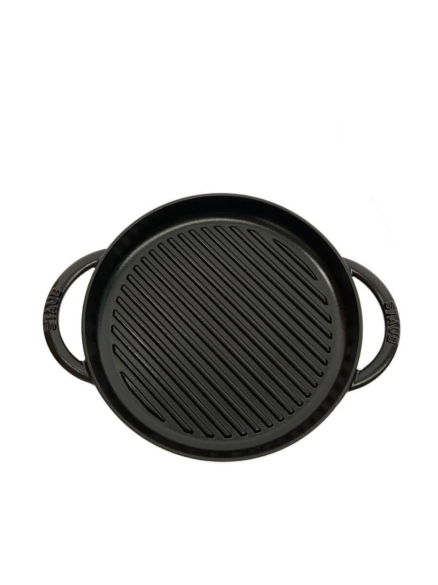 【中古】Staub◆鍋/大いさ:26糎/BLK//【勝手もと装置】