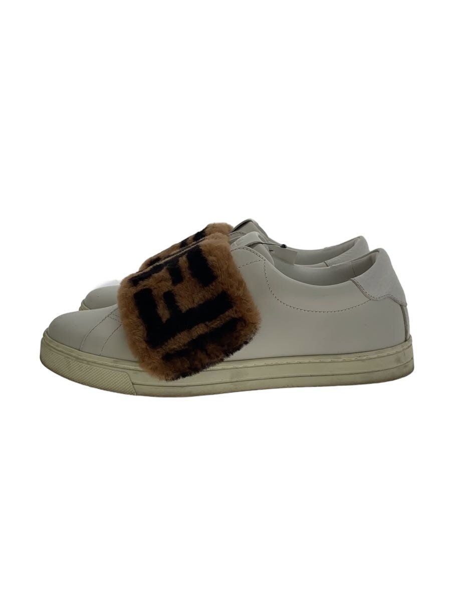 【中古】FENDI◆ローカットスニーカー/36/BRW//【シューズ】