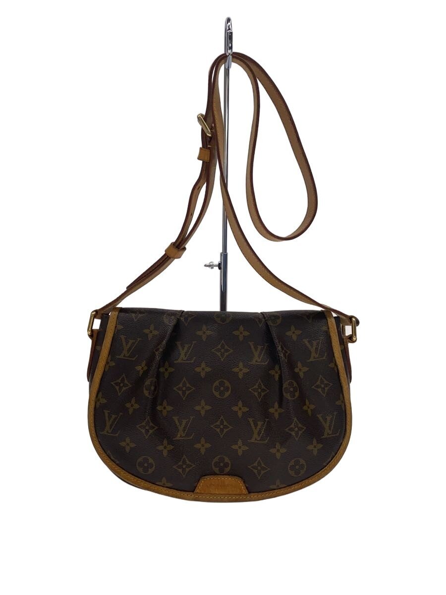 【中古】LOUIS VUITTON◆メニルモンタンPM_モノグラム・キャンバス/PVC/BRW//【バッグ】|2nd STREET 店