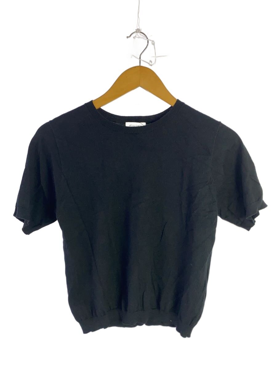 【中古】ATTISESSION/ティーシャツ/FREE/綿織物/BLK/無地/Knitwear/? NULL ?【レディース御召しもの】