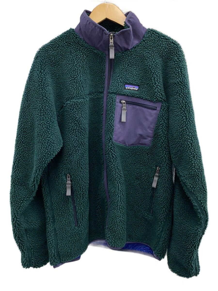 【中古】patagonia◆25AW/クラシックレトロエックス/フリースジャケット/L/ポリエステル/GRN/23057FA25【メンズウェア】|2nd STREET 店