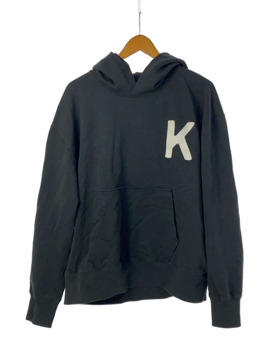 【中古】KENZO◆24SS Lucky Tiger Pullover Parka/M/綿織物/BLK/無地/FE58SW0114【メンズウェア】