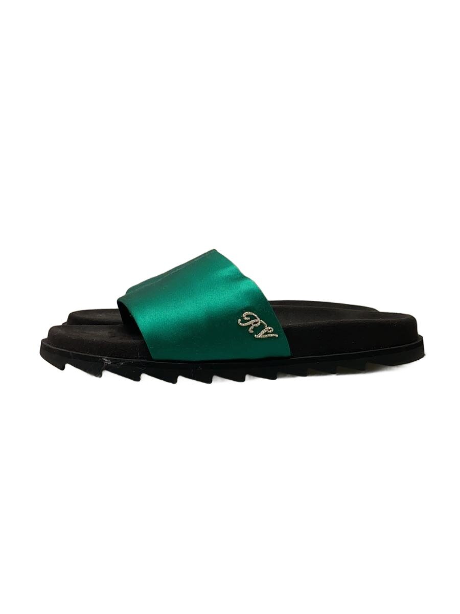 【中古】Roger Vivier◆サンダル/--/GRN//【シューズ】