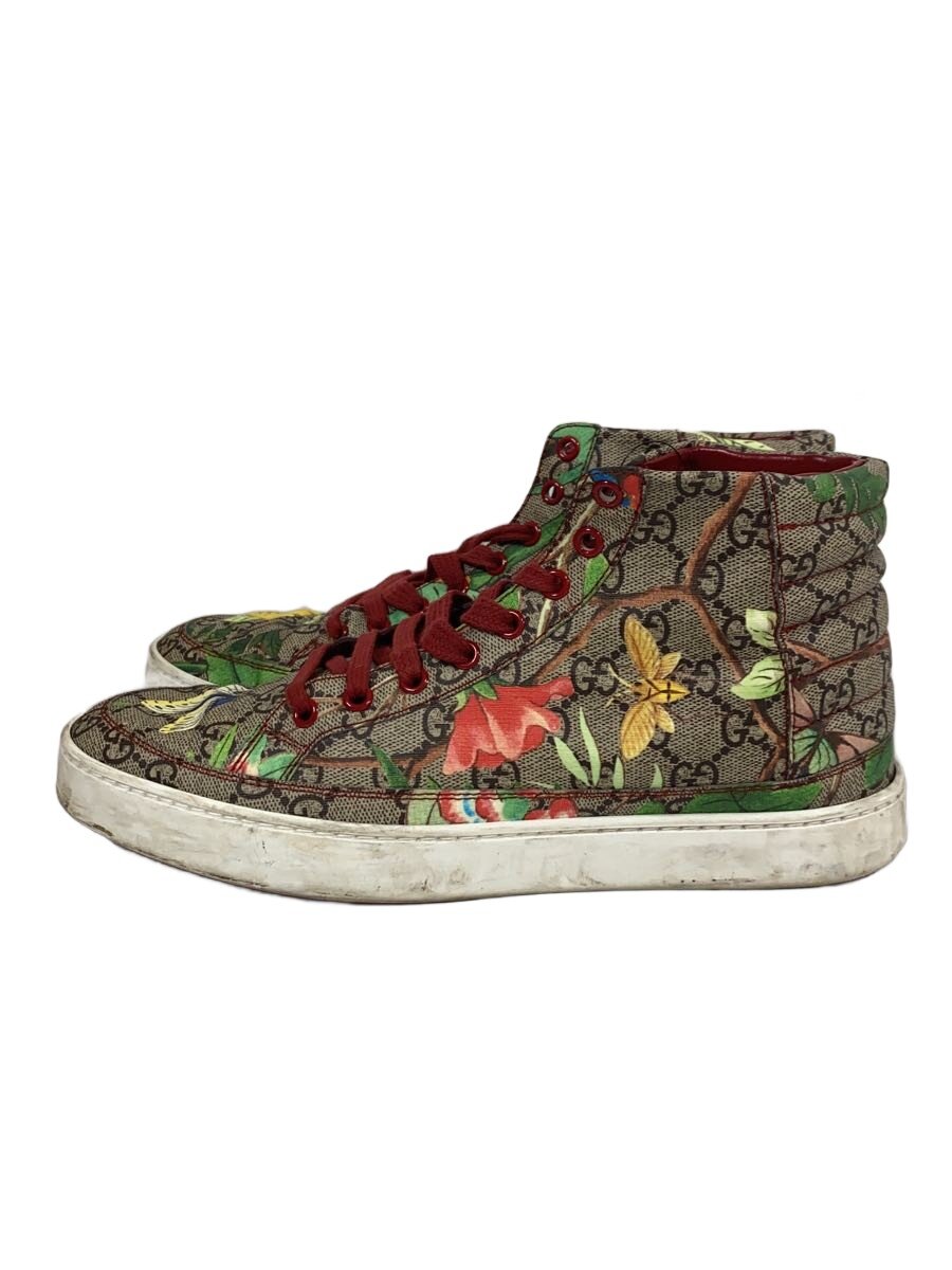 【中古】GUCCI◆ハイカットスニーカー/US7.5/マルチ色つや/427082【シューズ】
