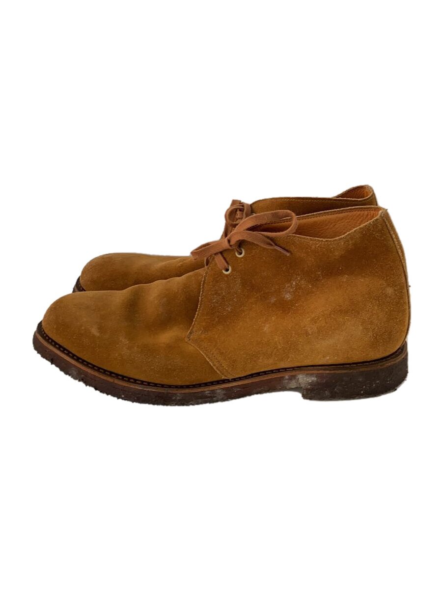 【中古】CROCKETT\u0026JONES◆ブーツ/--/BRW【シューズ】