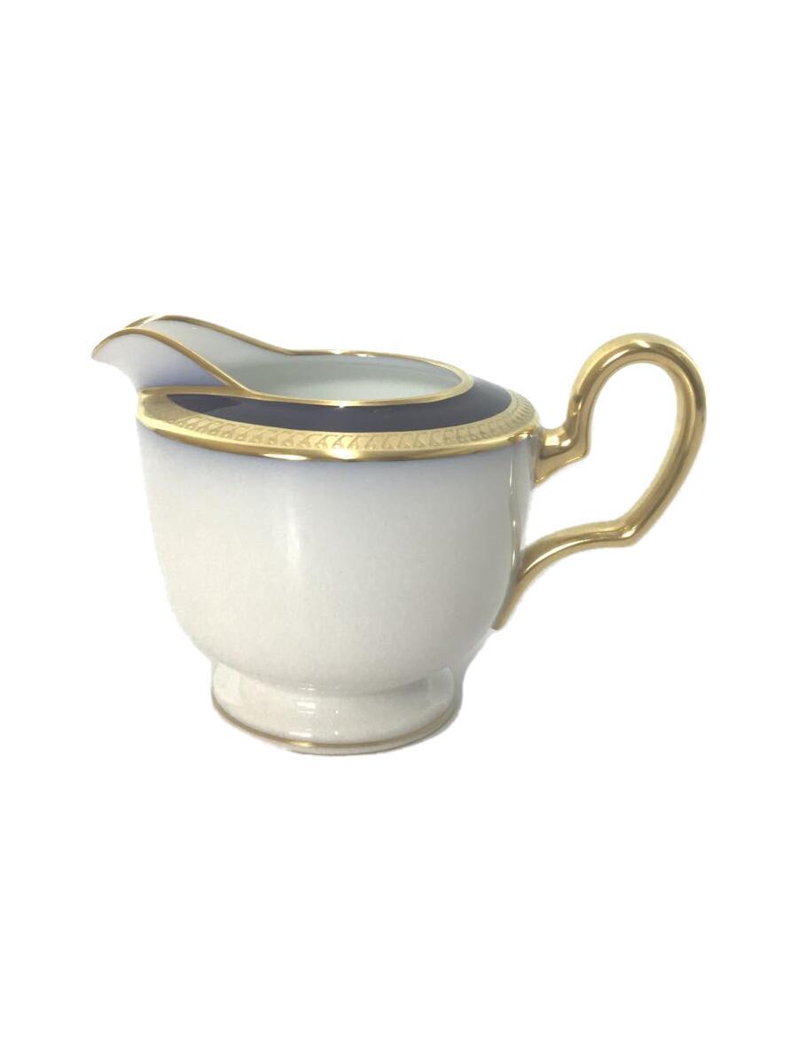 【中古】大倉陶園◆クリーマー/ルリ片葉金蝕/洋食器その他【キッチン用品】