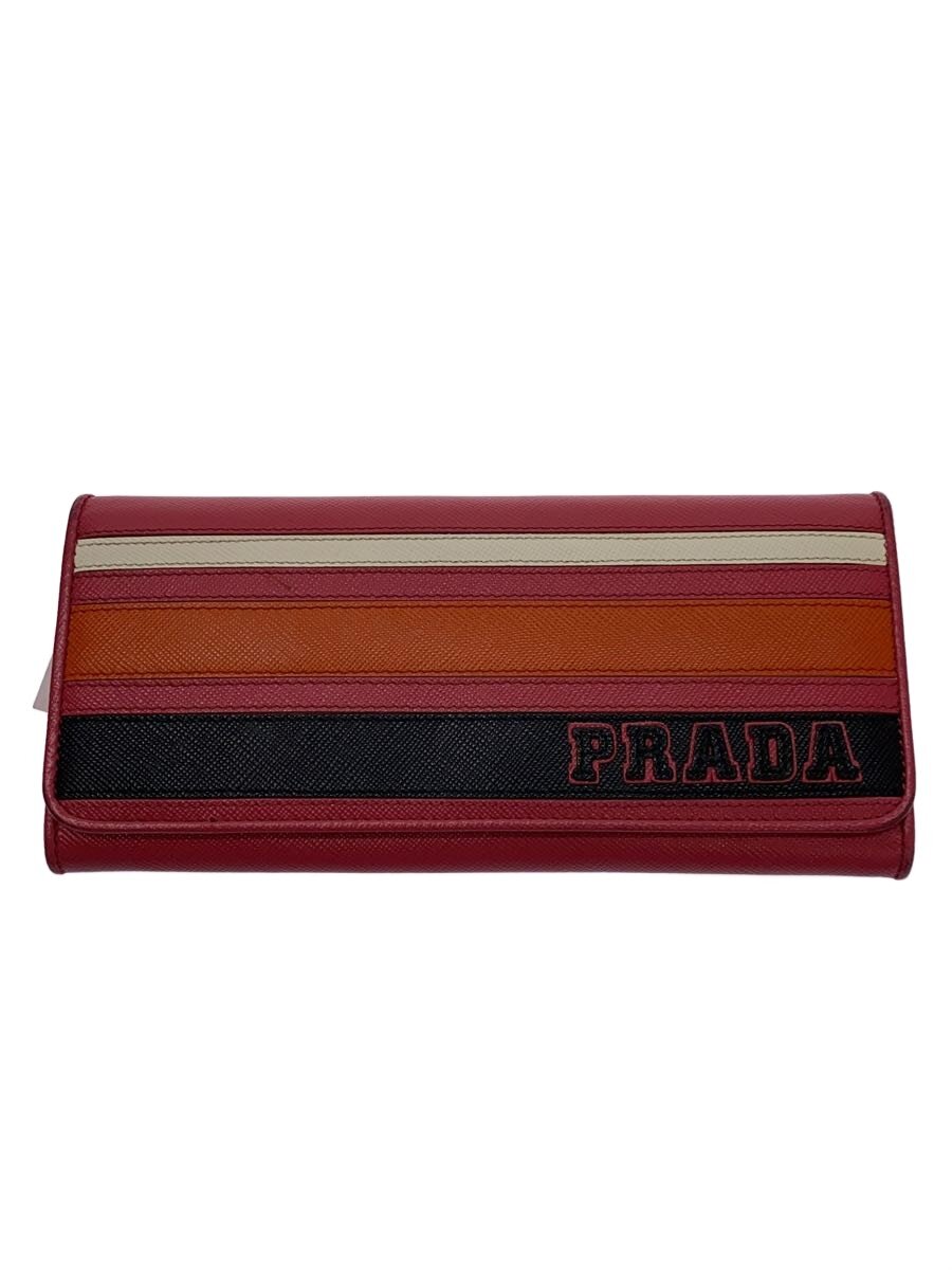 【中古】PRADA◆長紙入れ/--/PNK/レディース/サクラ色//【服飾雑貨他】