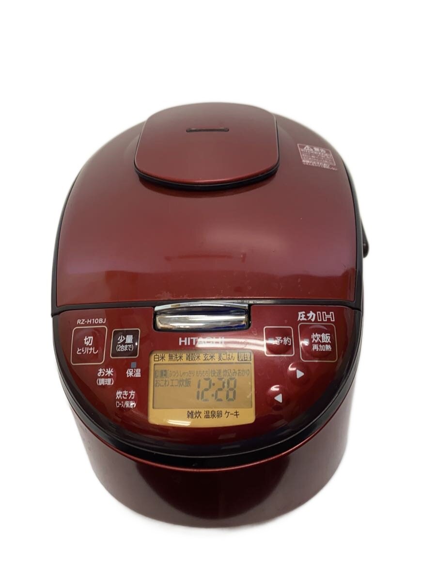 【中古】HITACHI◆IHジャー炊飯器/炊飯器 RZ-H10BJ【家電・ビジュアル・オーディオ】