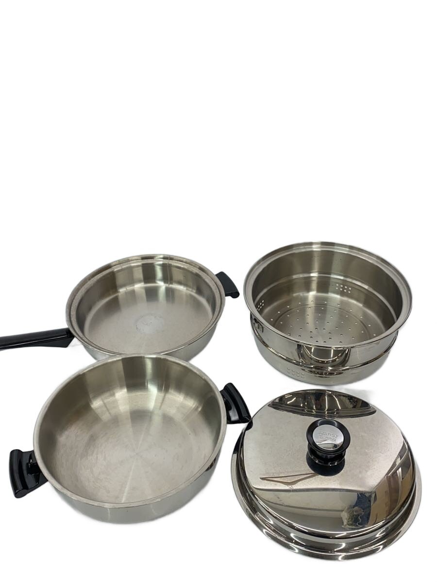 【中古】Amway◆鍋/SLV//【勝手もと装置】