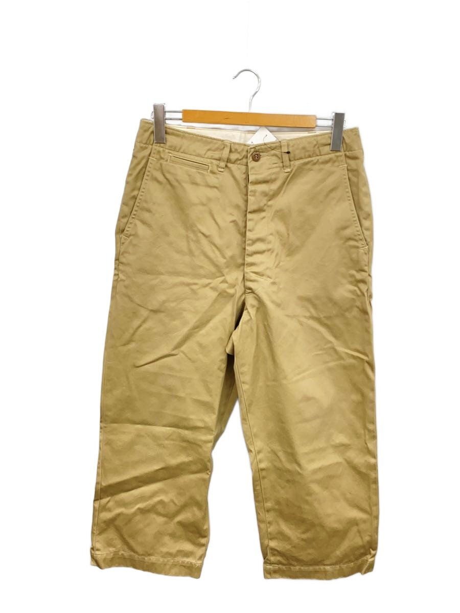 【中古】orSlow◆VINTAGE FIT ARMY TROUSER/M/綿織物/BEG/VINTAGE FIT ARMY TROUSER【メンズウェア】