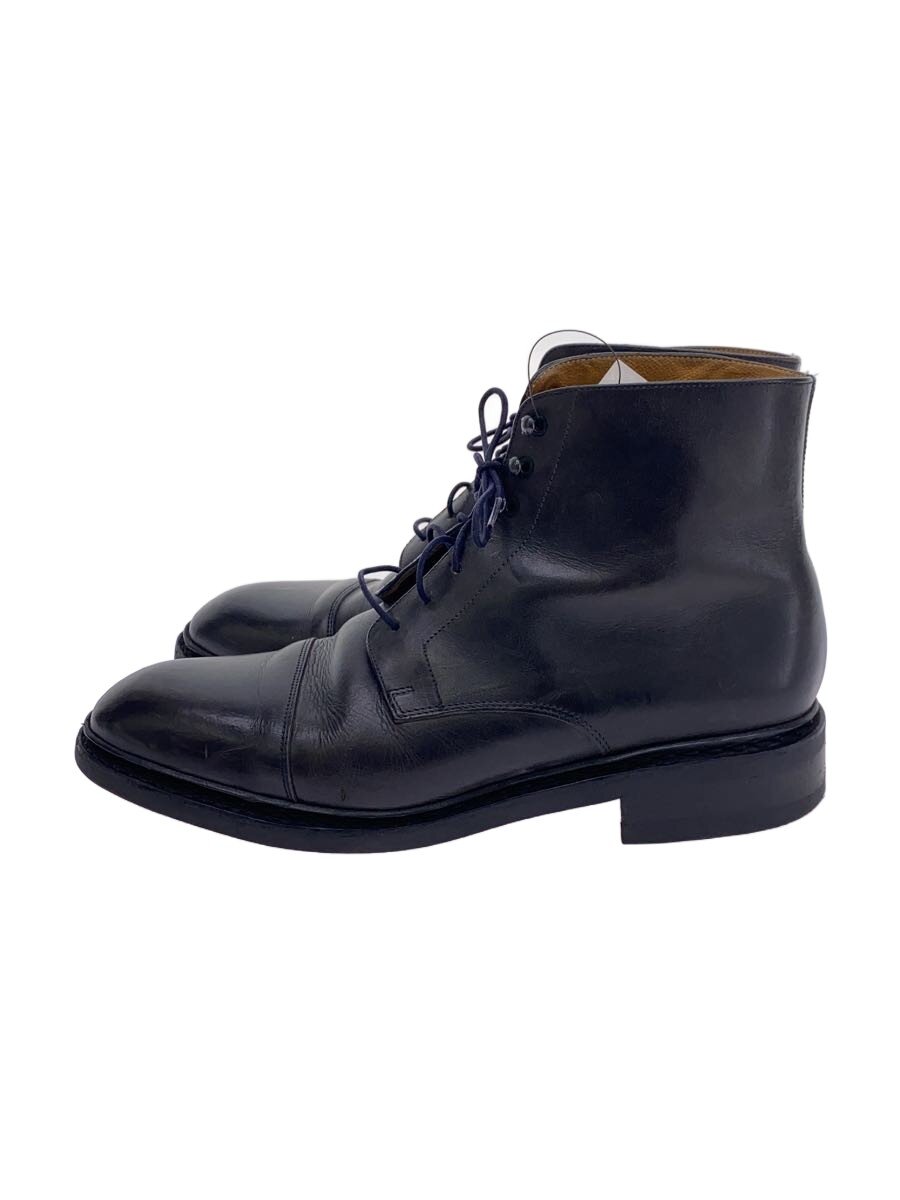 【中古】Paraboot◆JOSEPH別注/レースアップブーツ/UK7/BLK/レザー/6336【シューズ】｜2ｎｄ STREET 店