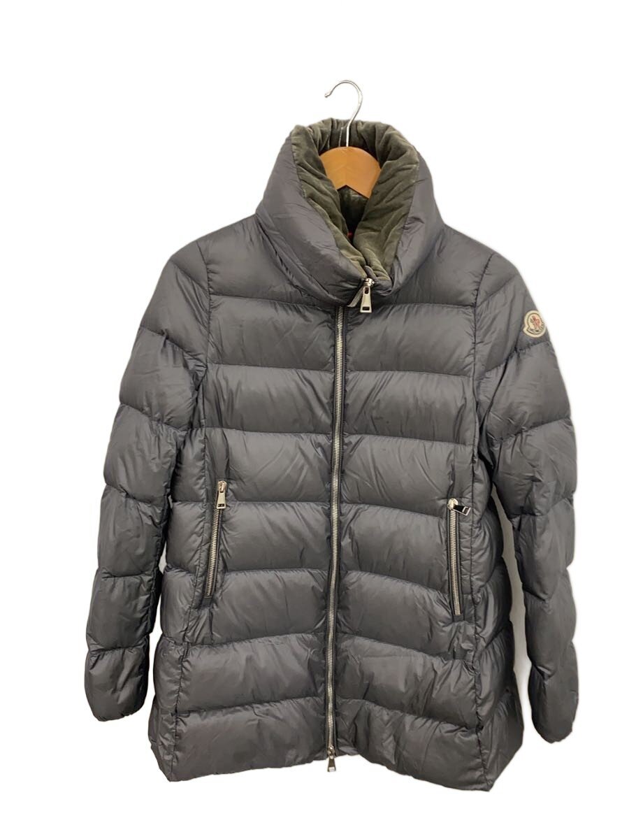 【中古】MONCLER◆TORCOL/落ち込む上衣/0/ナイロン/GRY/無地/D20934637949 53043【レディース御召しもの】