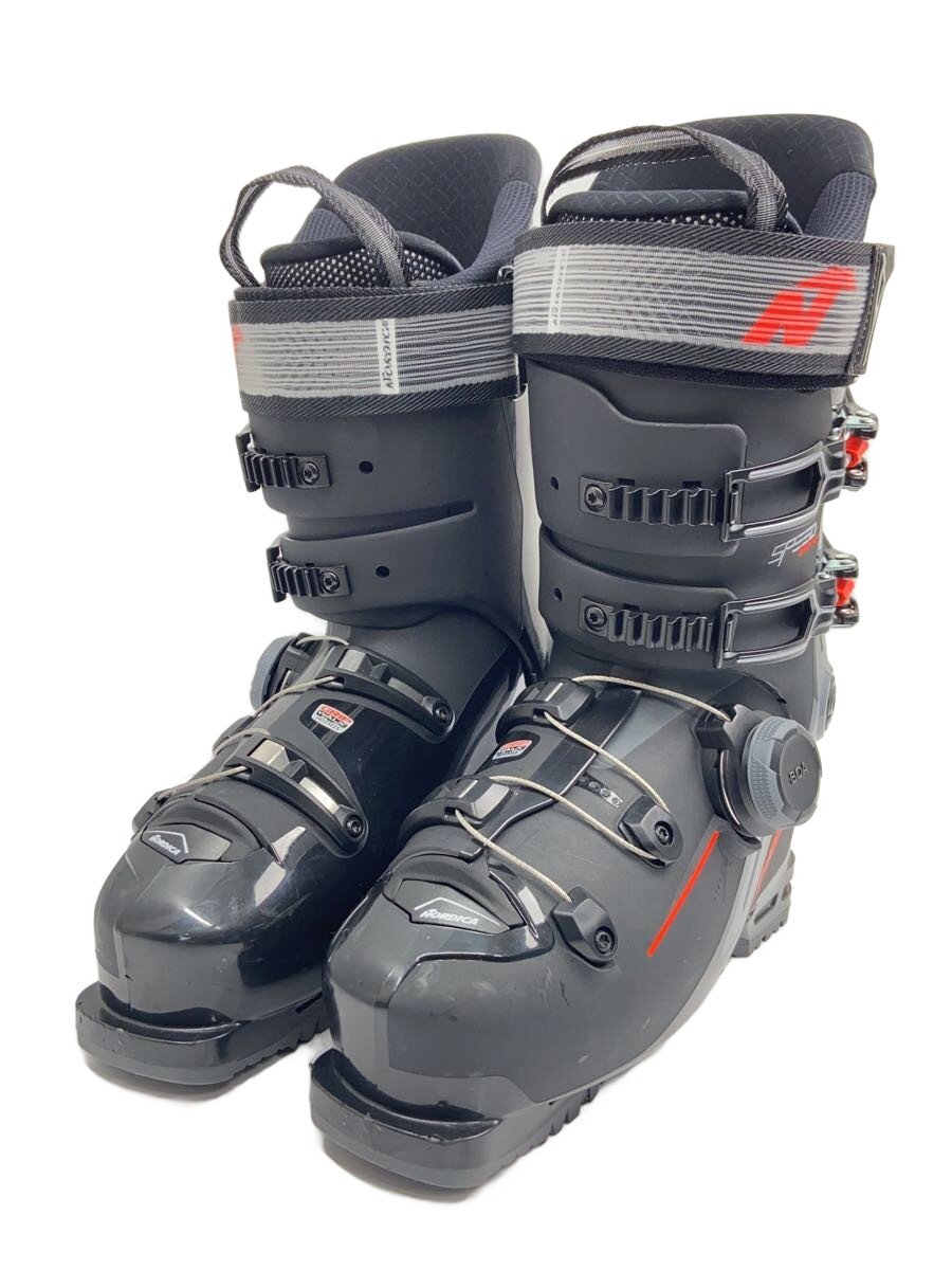 【中古】NORDICA◆Speedmachine3/BOA/スピードマシン/スキーブーツ/26.5cm/BLK【スポーツ】