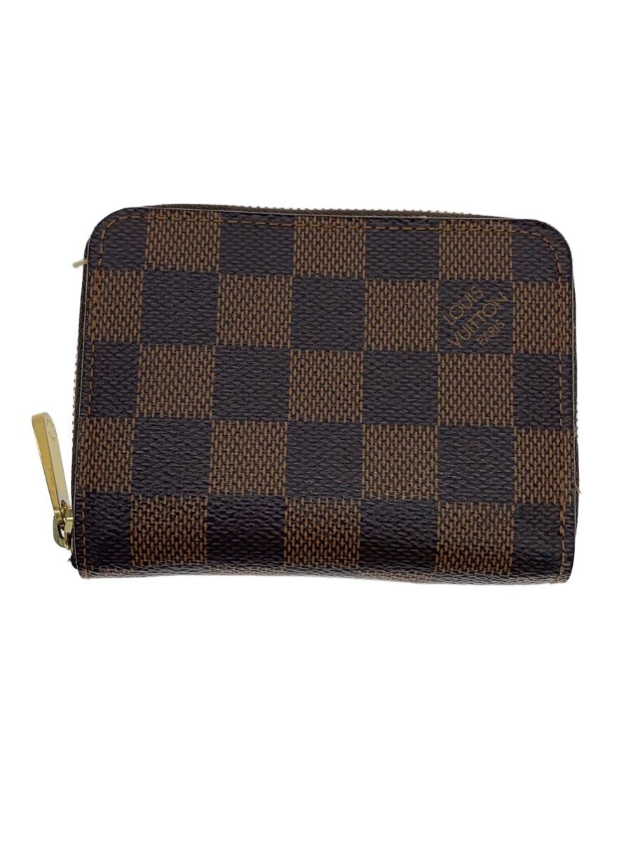 【中古】LOUIS VUITTON◆コインケース/PVC/BRW/レディース/M63070【服飾雑貨他】
