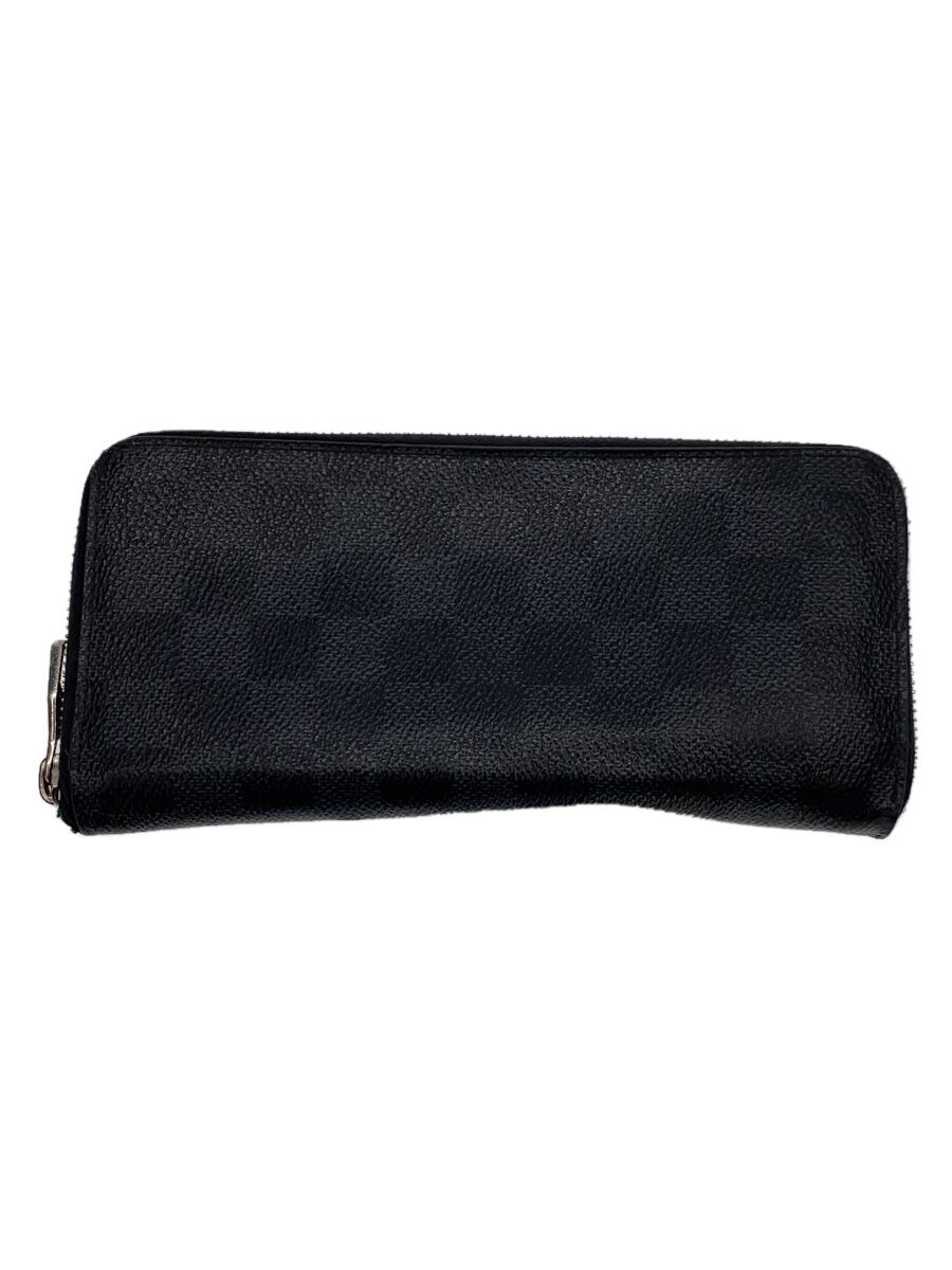 【中古】LOUIS VUITTON◆ジッピー・ウォレット・ヴェルティカル_ダミエ・グラフィット_BLK/PVC/BLK/メンズ【服飾雑貨他】|2nd STREET 店