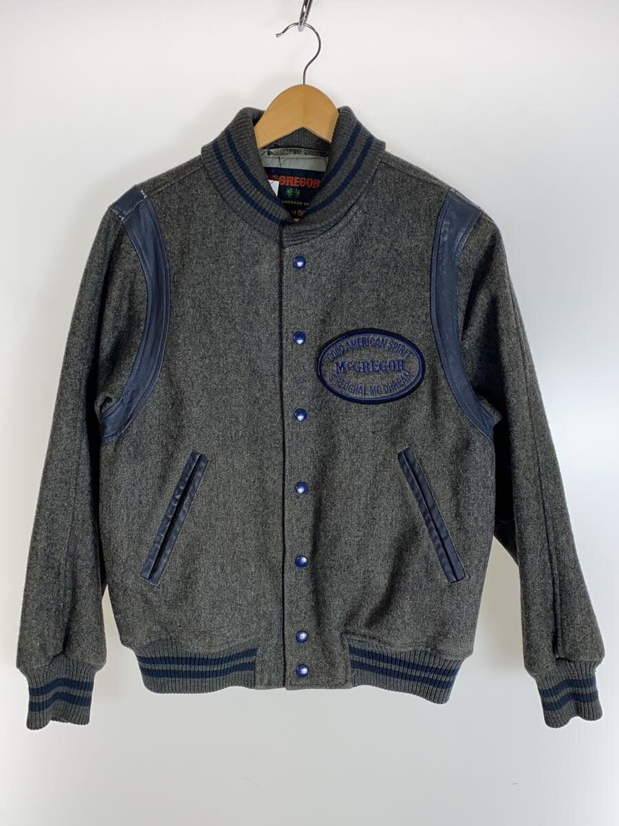【中古】McGREGOR◆スタジャン/M/ウール/GRY/G13-4606【メンズウェア】|2nd STREET 店
