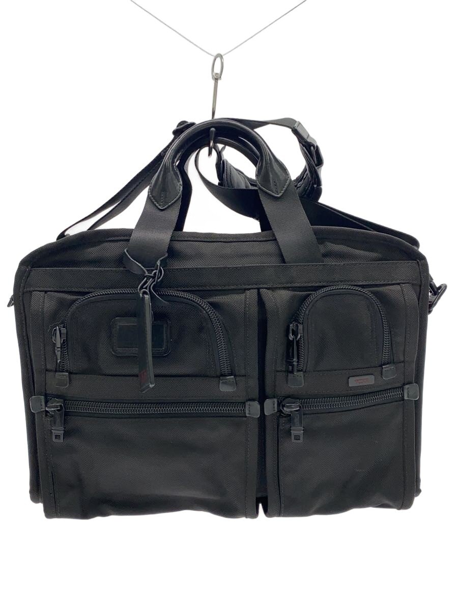 【中古】TUMI◆ブリーフ容れもの/帆布/BLK【御徒面子】