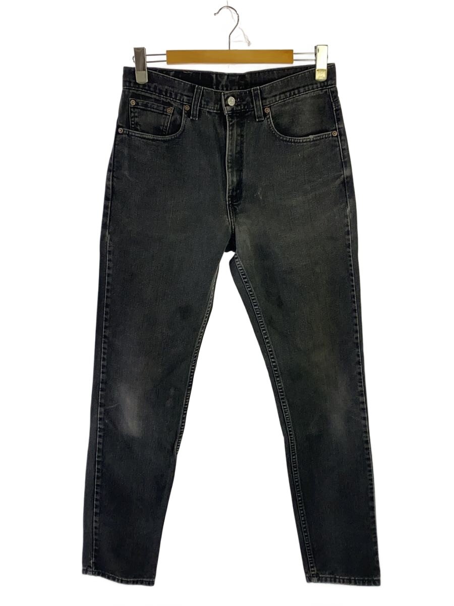【中古】Levi’s◆512/カナダ製/下つ方/33/ジーンズ/BLK/50512 0260【メンズウェア】