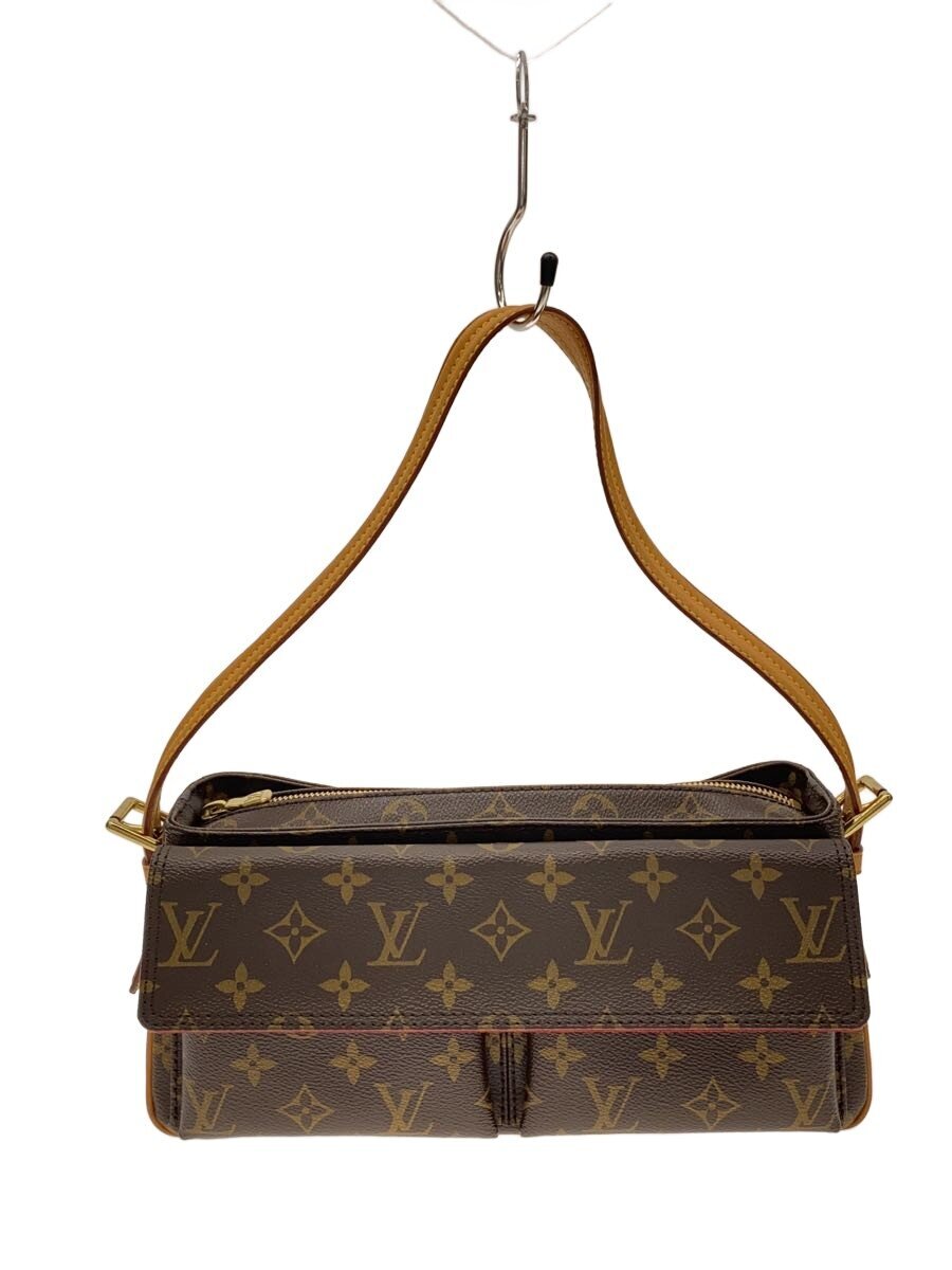 【中古】LOUIS VUITTON◆ヴィバ・シテMM_モノグラム・キャンバス/PVC/BRW【バッグ】｜2ｎｄ STREET 店