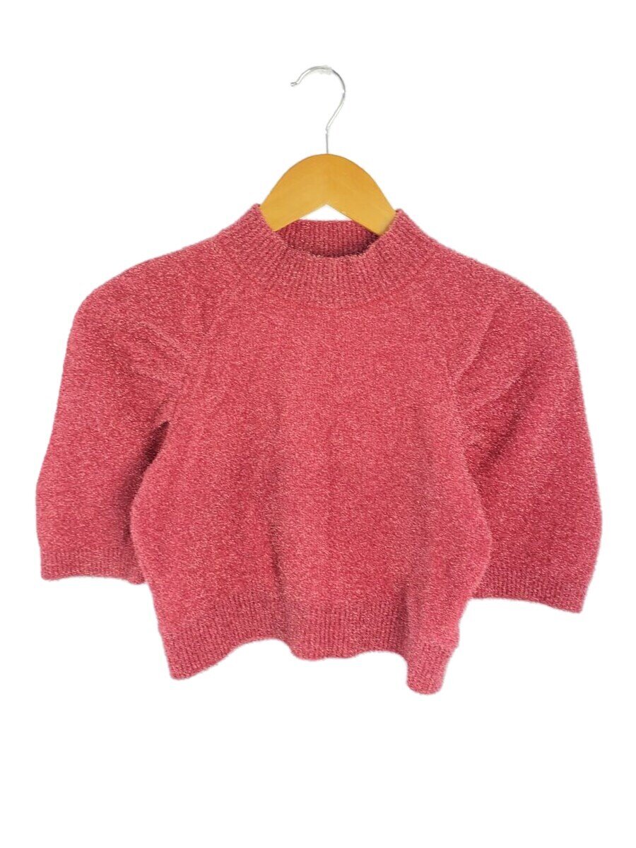 【中古】JOHN LAWRENCE SULLIVAN◆７分袖カットソー/S/ナイロン/さくら色/4C004-0121-37//【レディース御召しもの】