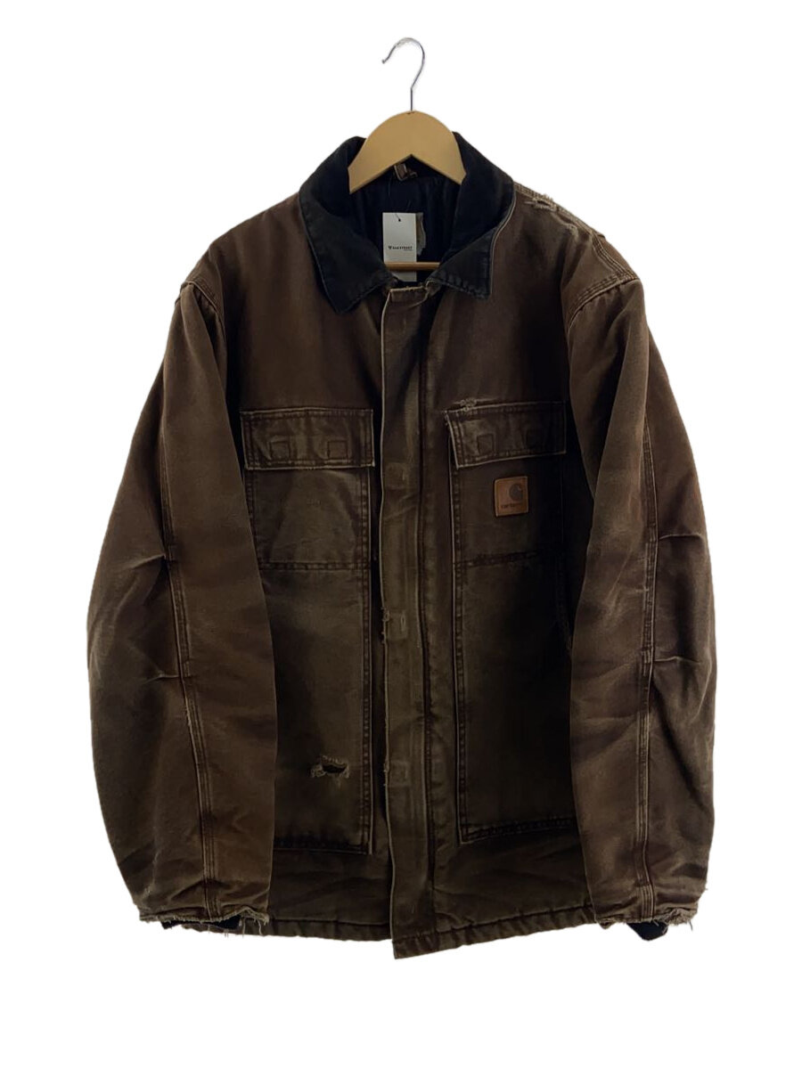 【中古】Carhartt◆C26 DKB/ジャケット/--/コットン/BRW//【メンズウェア】｜2ｎｄ STREET 店