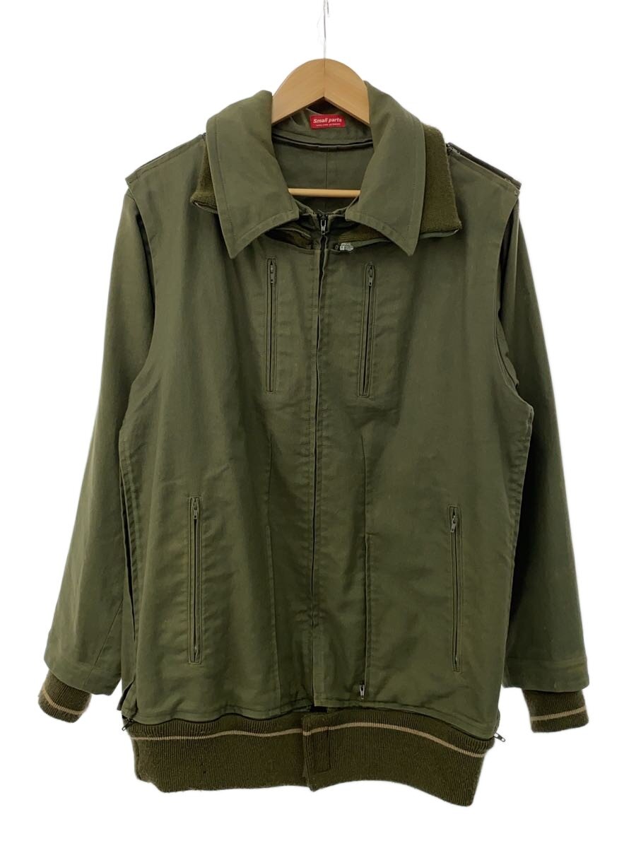 【中古】UNDERCOVER◆上衣/アーミーブルゾン/M/綿織物/KHK/111/98AW/exchange期/small parts【メンズウェア】