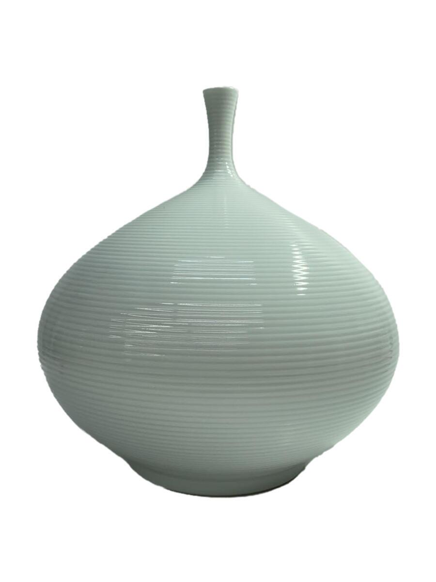 【中古】中仙窯/壷・花瓶/WHT【インテリア小物・日用雑貨】