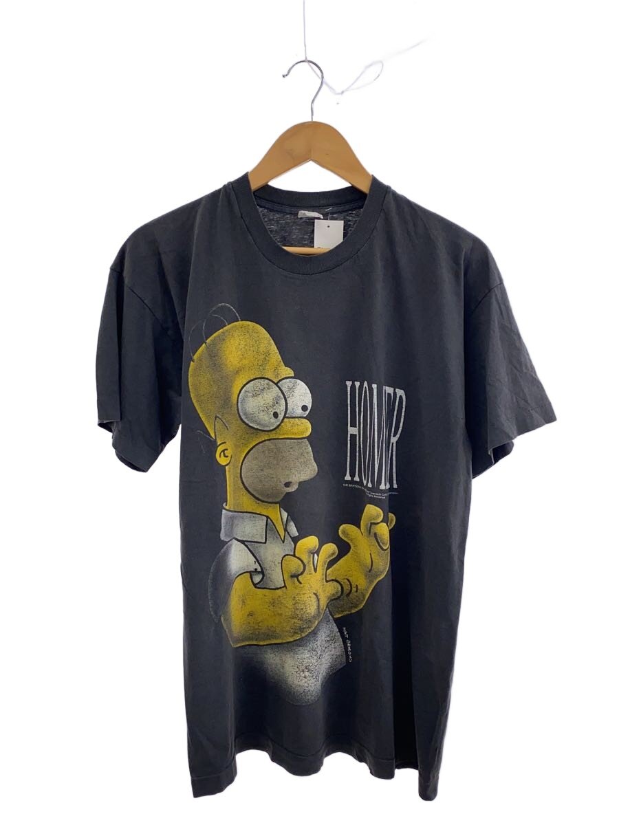 【中古】90s～/シンプソンズ/HOMER/スライス/ティーシャツ/BLK【メンズウェア】