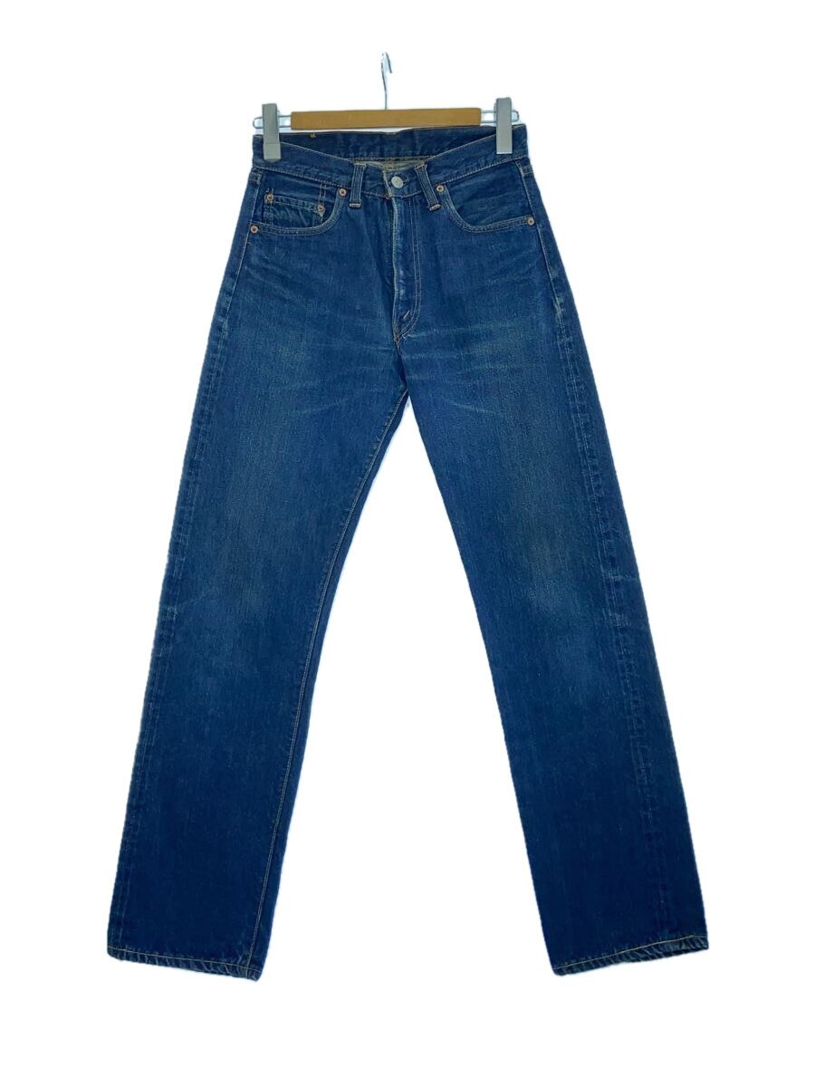 【中古】Levi’s◆502xx/60s/BIG E/名取り草裏8/赤耳/42talon/29/ジーンズ/IDG/502-011【メンズウェア】