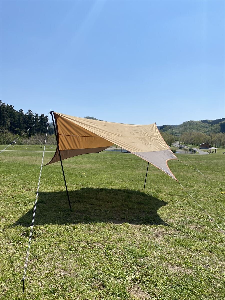 【中古】snow peak◆エントリーパックTT SET-250H/キャメル/ヘキサタープ【スポーツ】