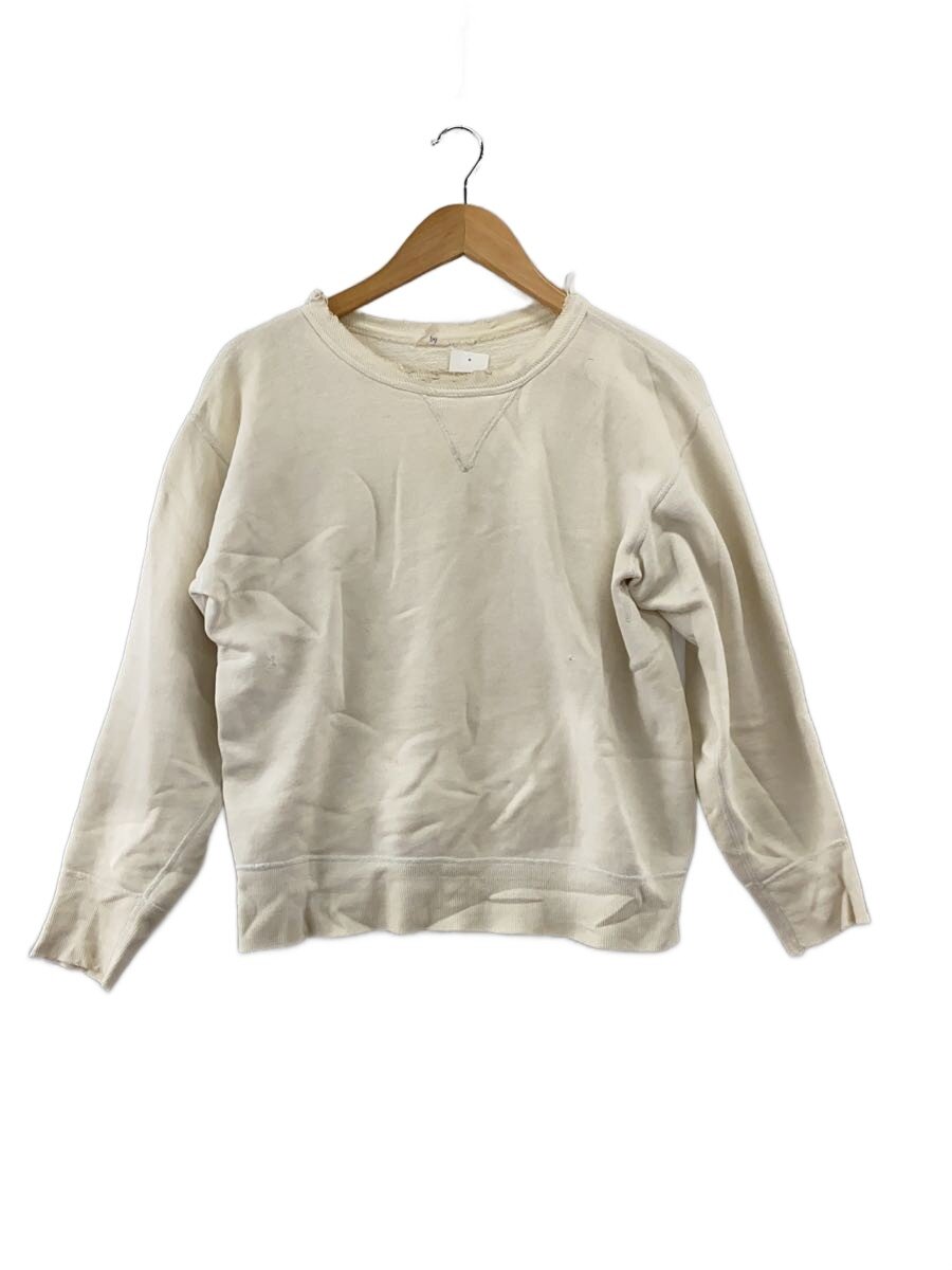 【中古】RUSSELL ATHLETIC◆汗水/M/綿織物/CRM/60s/前v/USA製【メンズウェア】