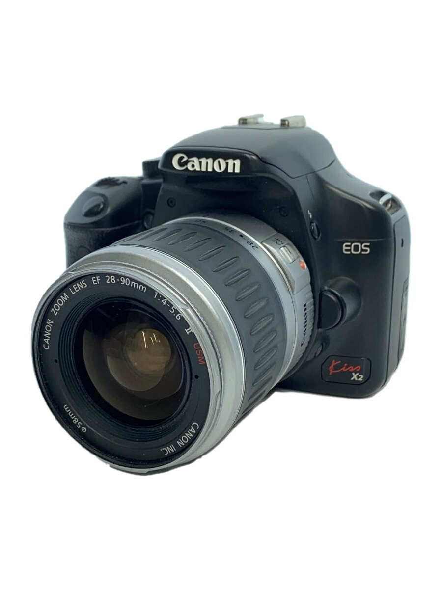 【中古】CANON◆デジタル一眼カメラ EOS Kiss X2 レンズキット DS126181/キャノン【カメラ】