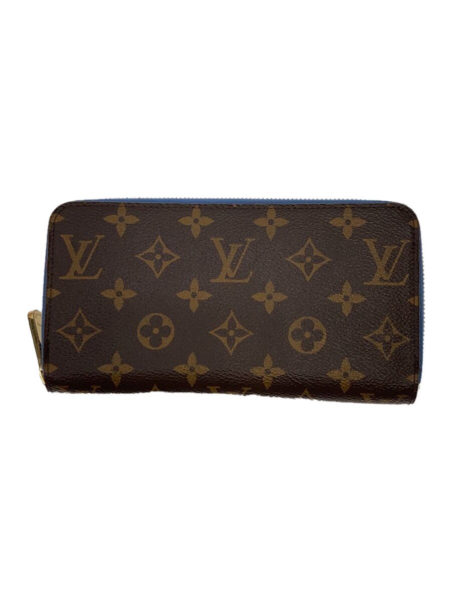 【中古】LOUIS VUITTON◆2)ジッピー・ウォレット_モノグラム・キャンバス_ブルージーン/PVC/BRW/レディース【服飾雑貨他】 39,754円