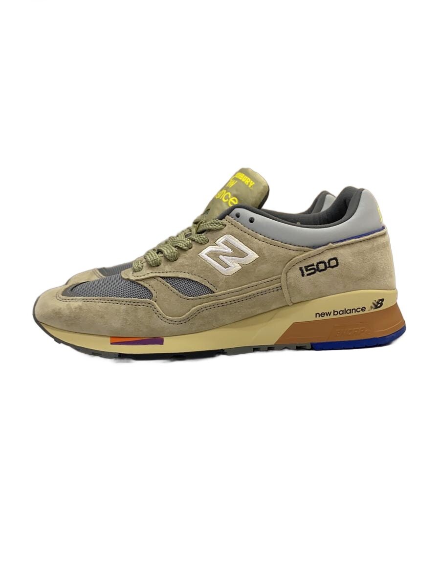 【中古】NEW BALANCE◆U1500/ベージュ/UK7.5/BEG【シューズ】
