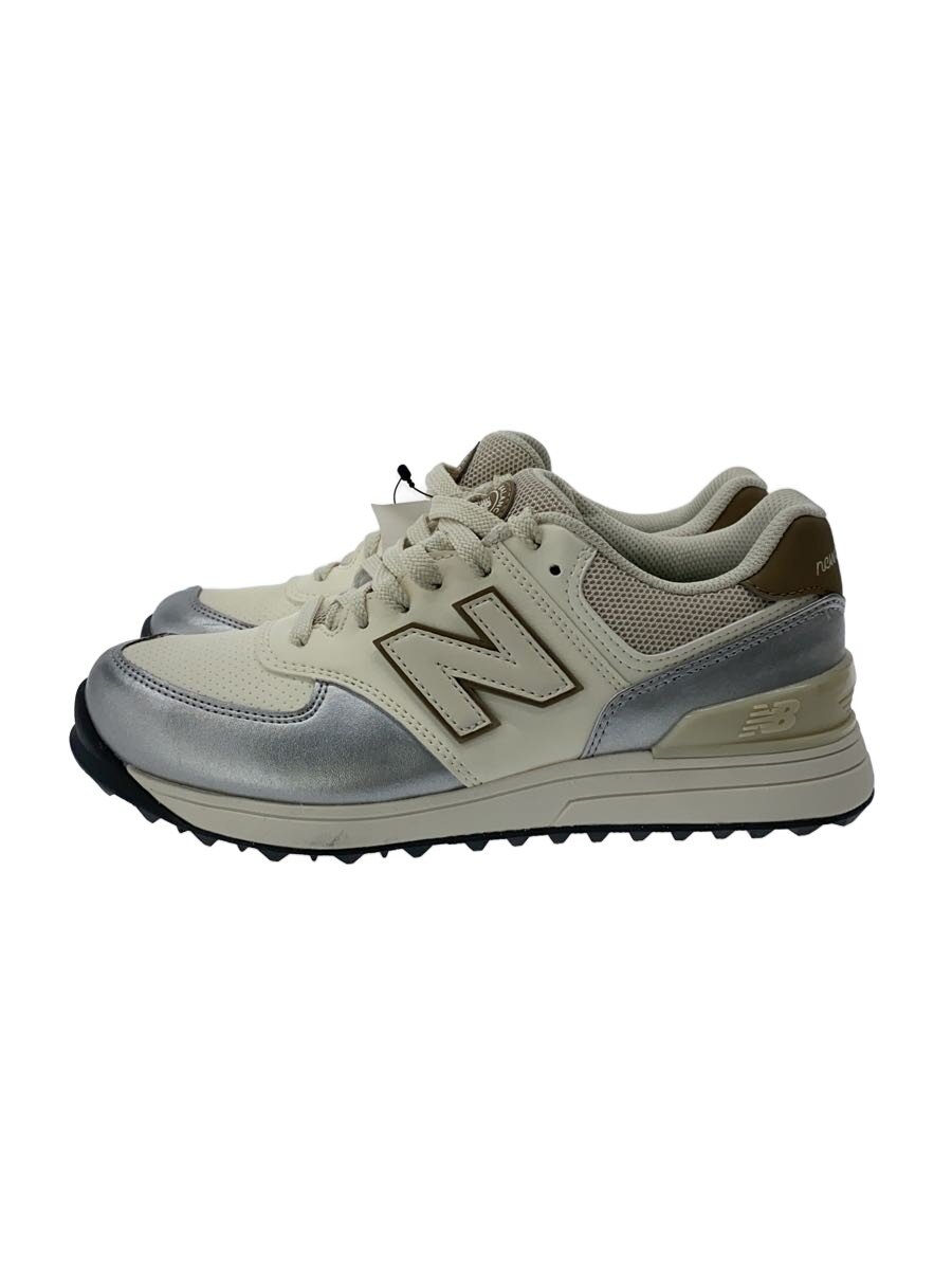 【中古】NEW BALANCE◆ローカットスニーカー/22.5珊/白いこと/WGS574S3【シューズ】